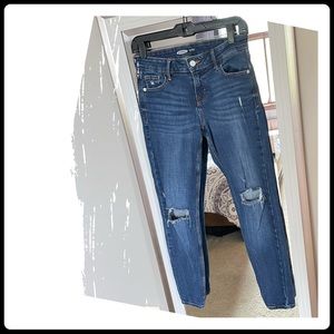 Old Navy Rockstar Distressed Jean